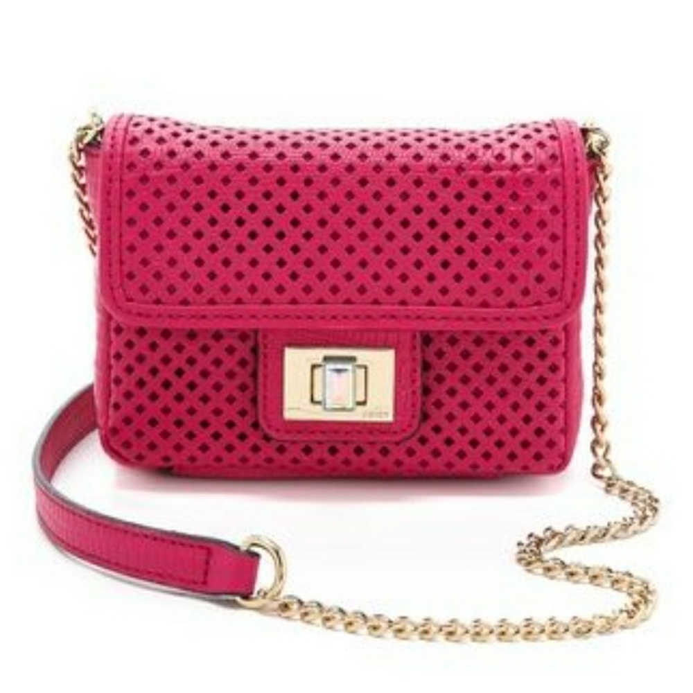 ❤ Juicy Couture Mini leather crossbody bag